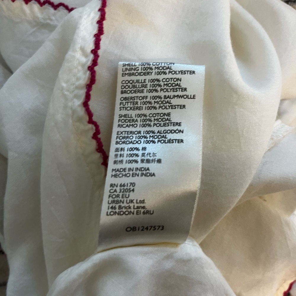 Anthropologie Lottie embroidered Dress - Picture 7 of 11